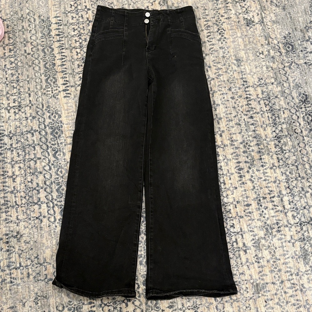 Altar'd State Black wide leg Jeans